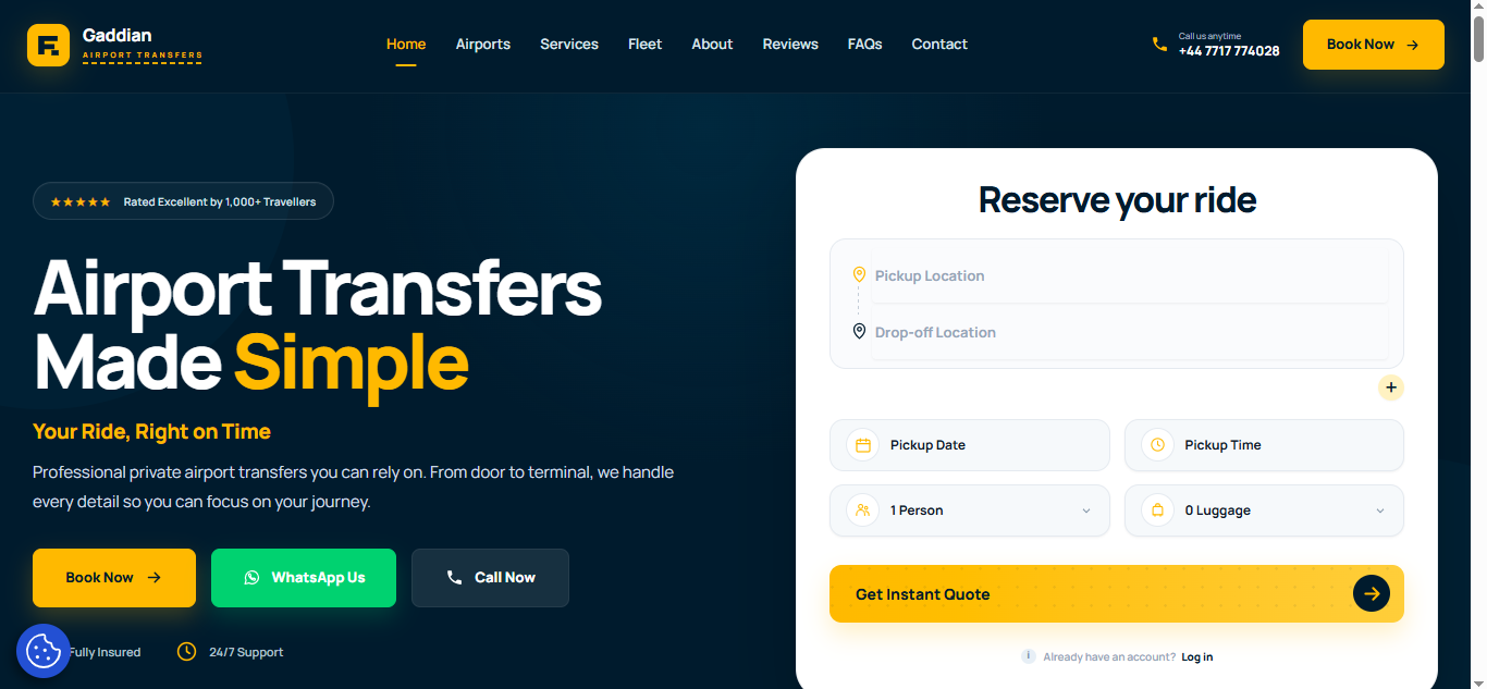 Gaddian Website