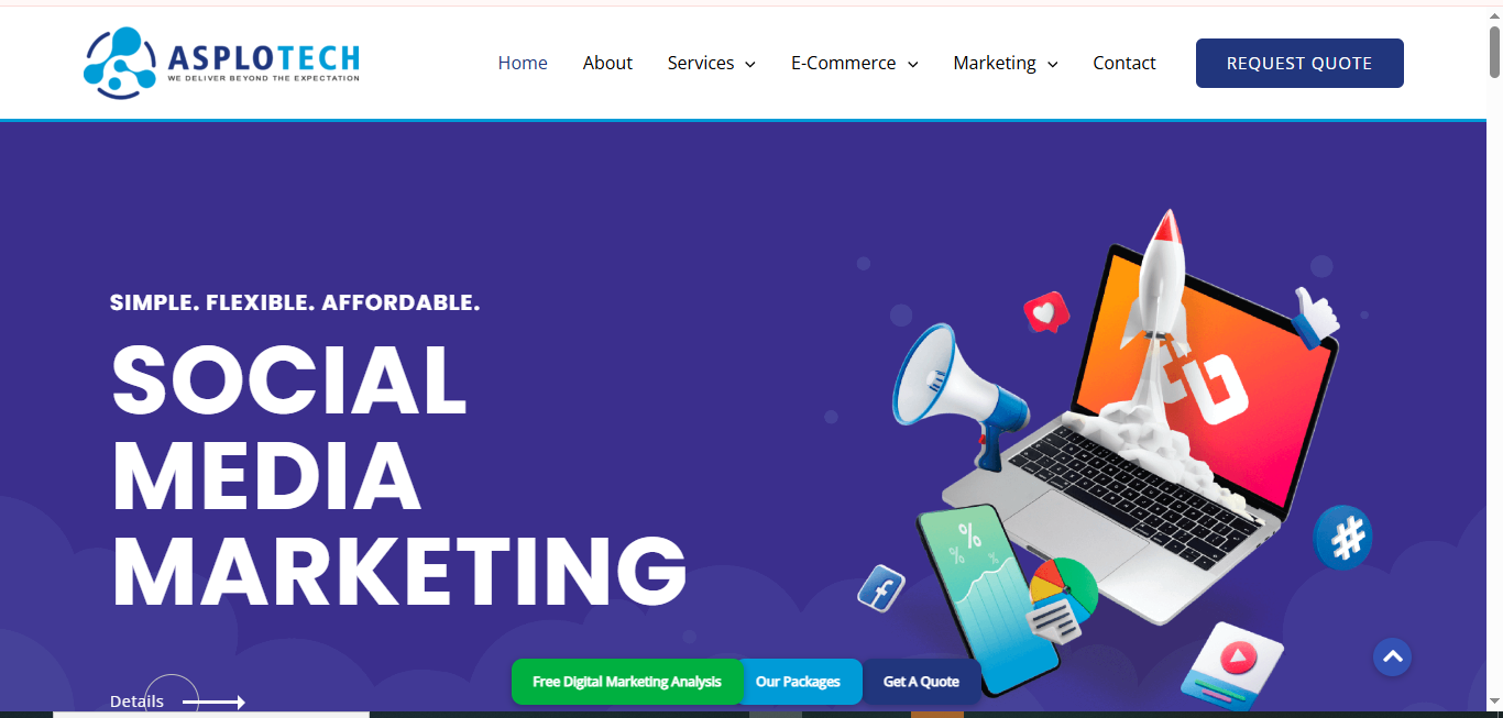 Asplotech Website