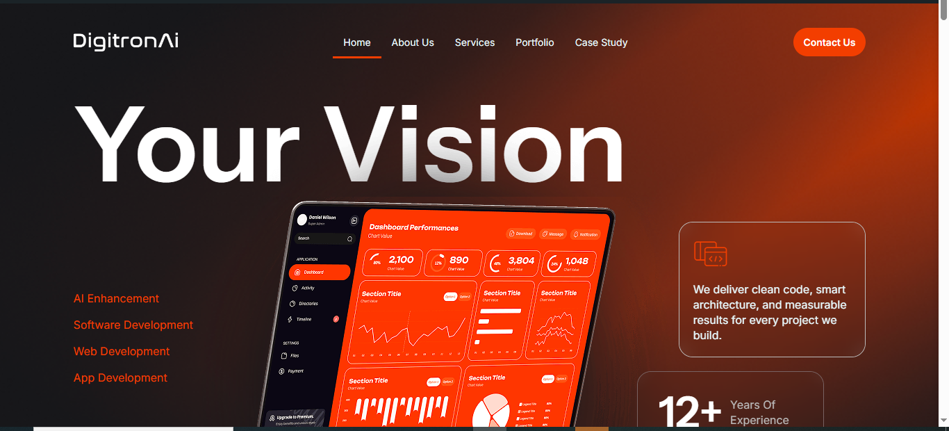 Digitron AI Website
